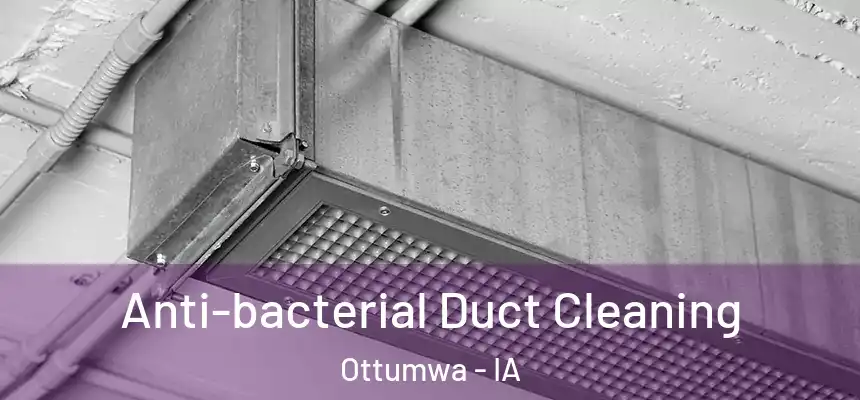  Anti-bacterial Duct Cleaning Ottumwa - IA