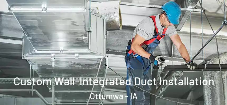  Custom Wall-Integrated Duct Installation Ottumwa - IA